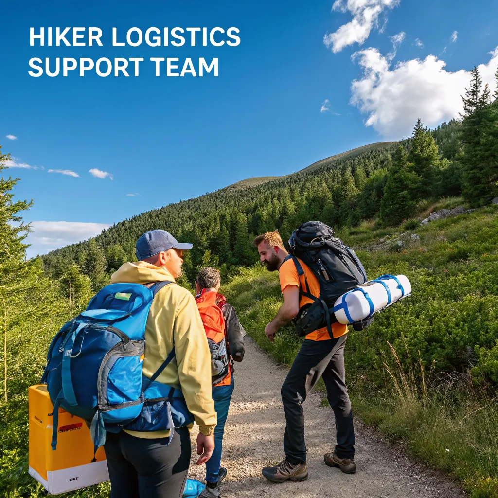 Hiker logistics support